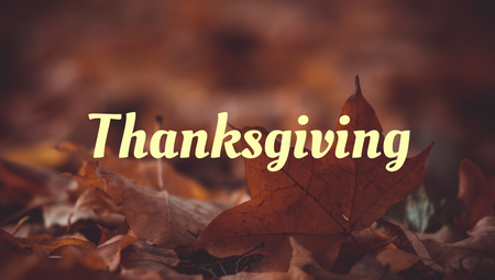 Greetings from Tychicus | Thanksgiving Sunday | Lambrick ...